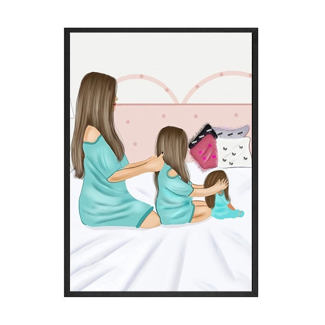 CORX Designs - Mother and Daughter Make Up Canvas Art - Review