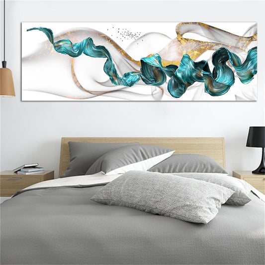CORX Designs - Drifting Green Abstract Wall Art Canvas - Review
