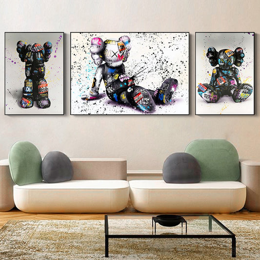CORX Designs - Crying Kaws Doll Canvas Art - Review