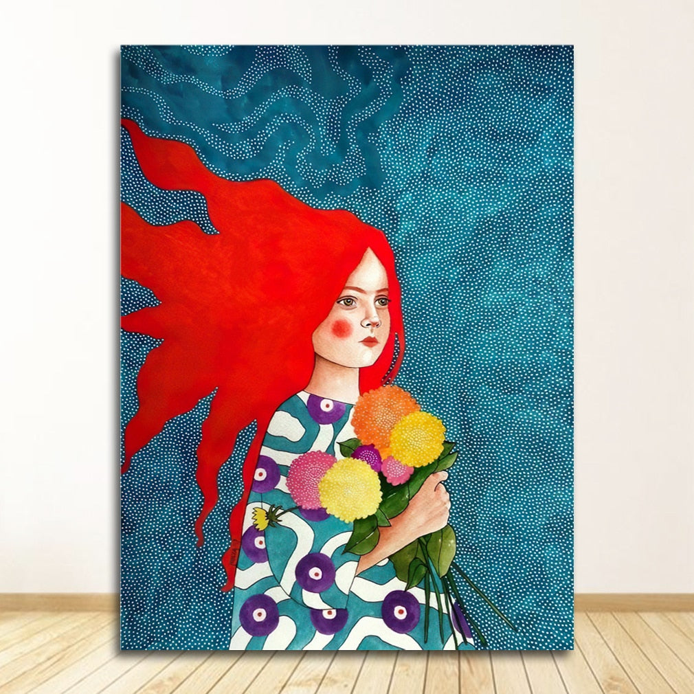 CORX Designs - Big Hair Girl Canvas Art - Review
