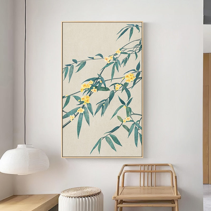 CORX Designs - Chinese Style Flower White and Blue Canvas Art - Review