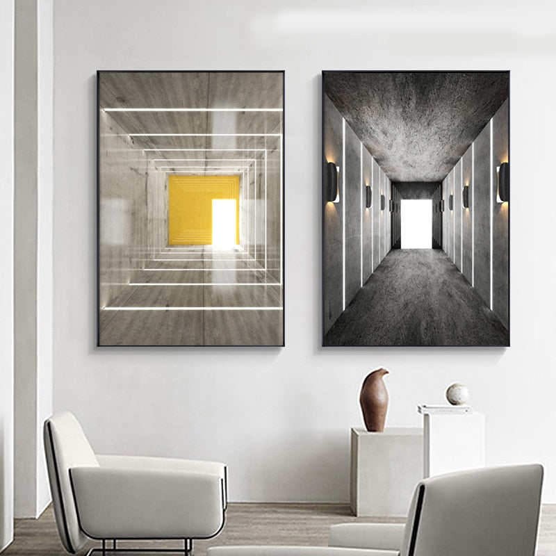 CORX Designs - Wall Lighting Visual Building Canvas Art - Review