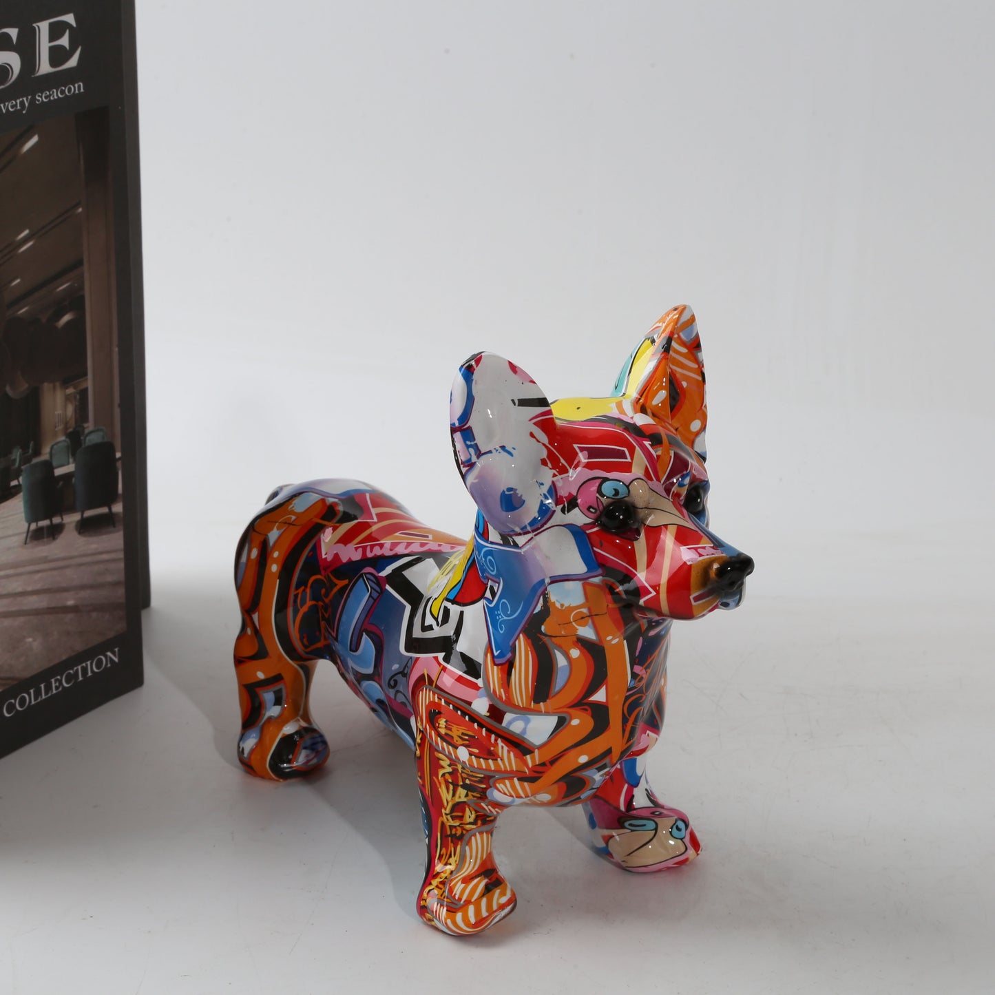 CORX Designs - Graffiti Corgi Resin Statue - Review