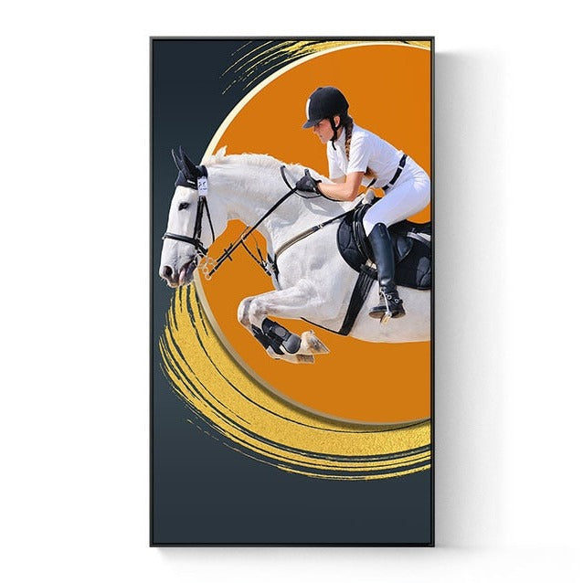 CORX Designs - Knight Horse Canvas Art - Review