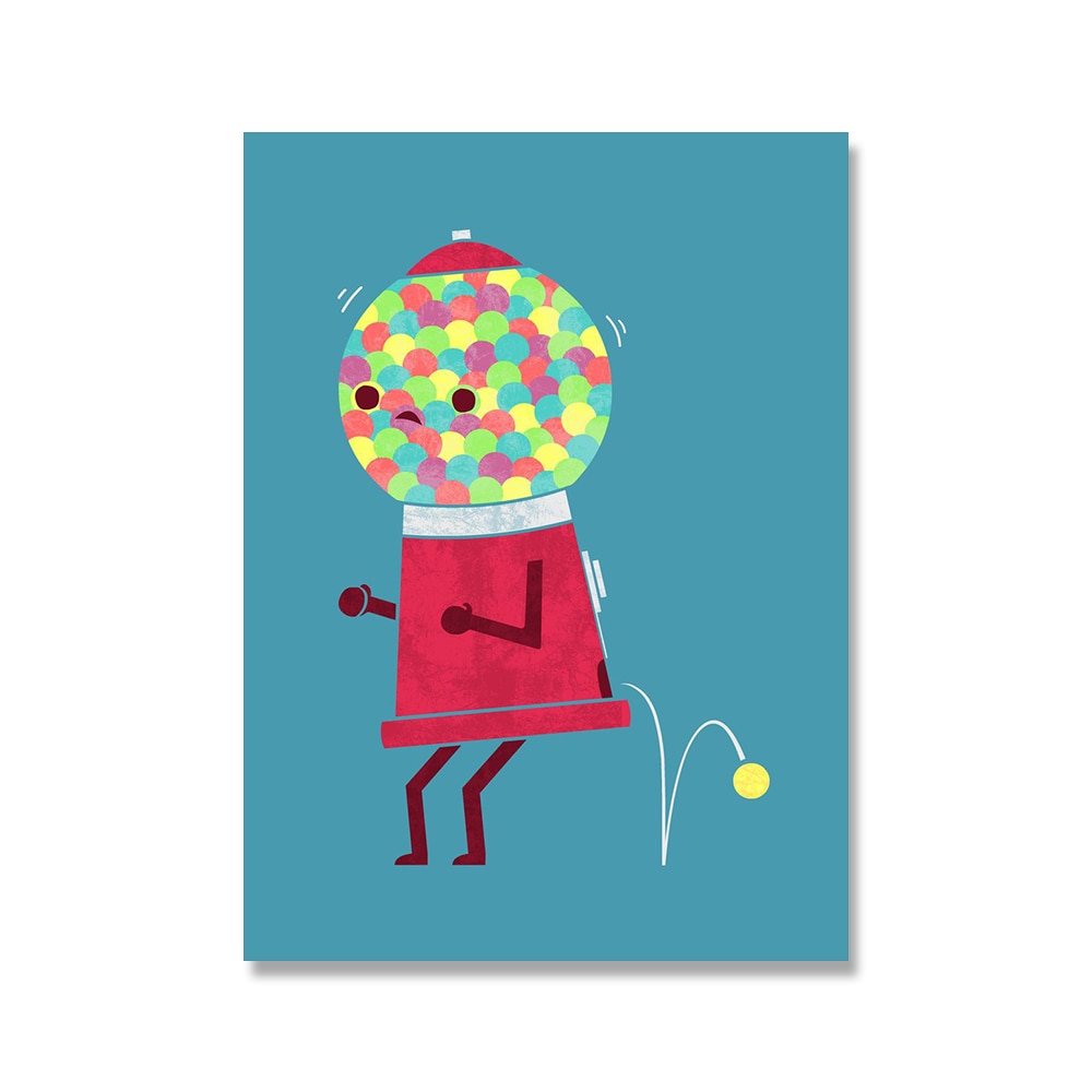 CORX Designs - Funny Food Wine Canvas Art - Review