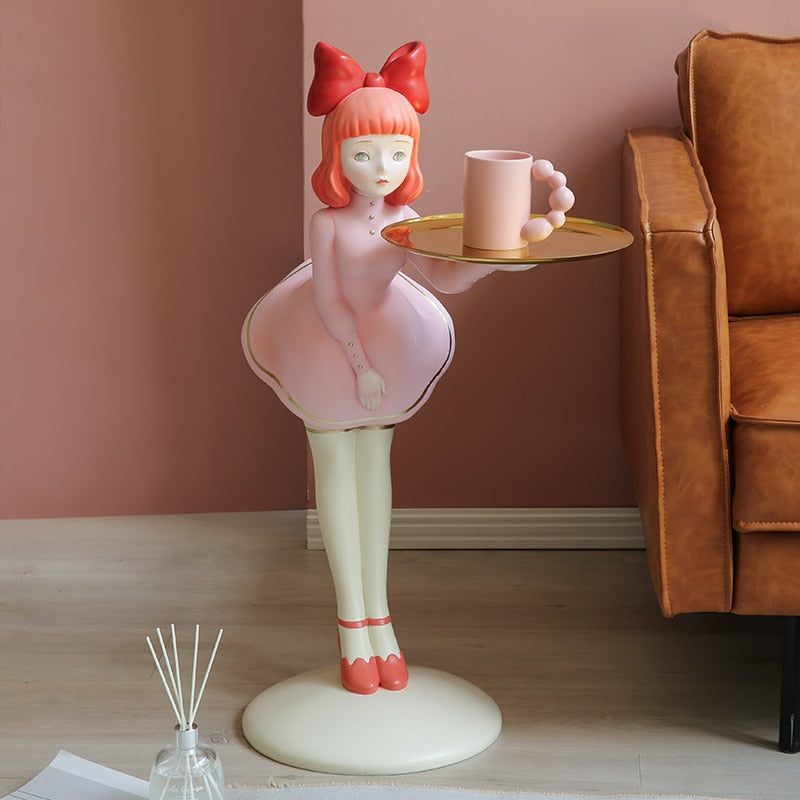 CORX Designs - Bowing Girl Big Statue With Tray - Review