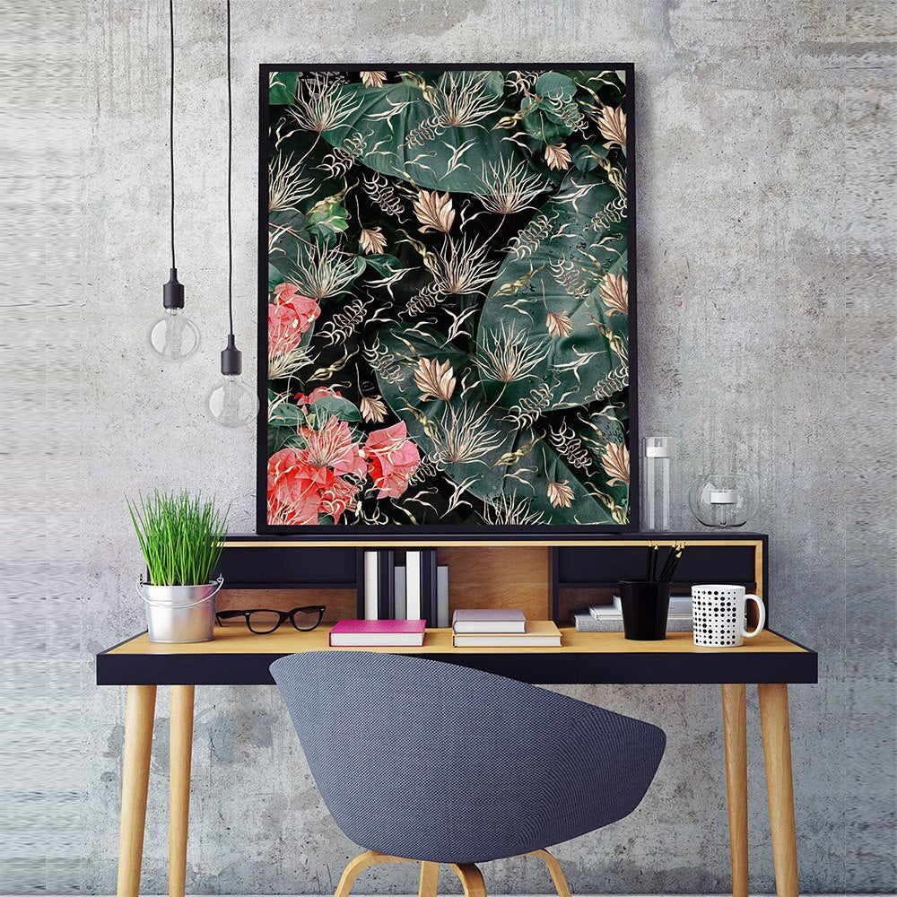CORX Designs - Luxurious Leaves and Flowers Canvas Art - Review