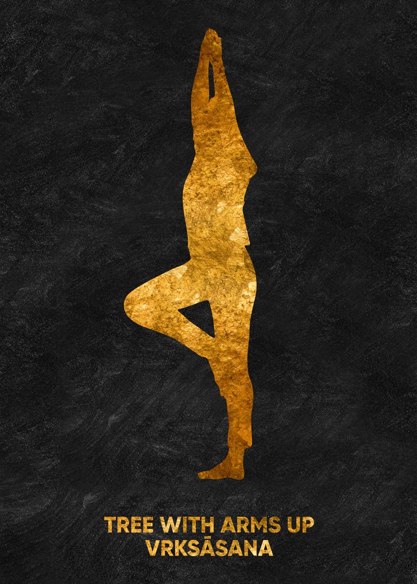 CORX Designs - Yoga Pose Gold Canvas Art - Review