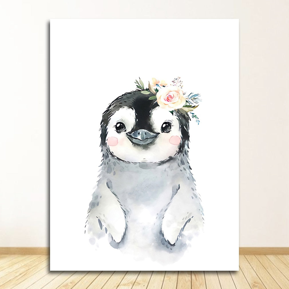CORX Designs - Cute Animal Nursery Wall Canvas Art - Review