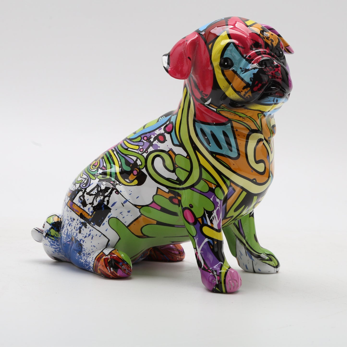 CORX Designs - Graffiti Pug Resin Statue - Review