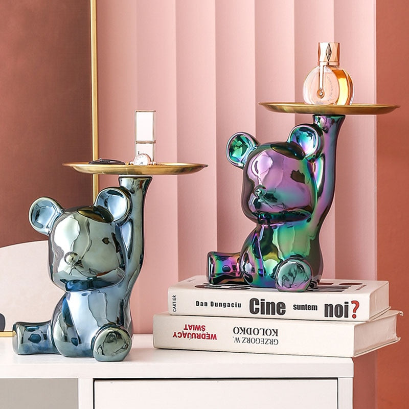 CORX Designs - Ceramic Bear Tray Statue - Review