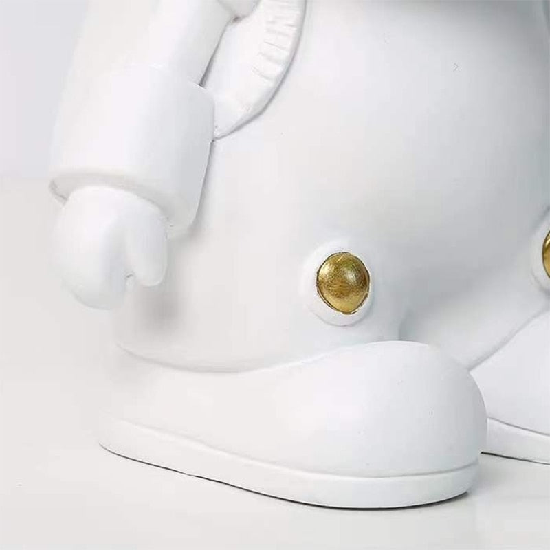 CORX Designs - Gold Silver Astronaut Rabbit Tray Statue - Review