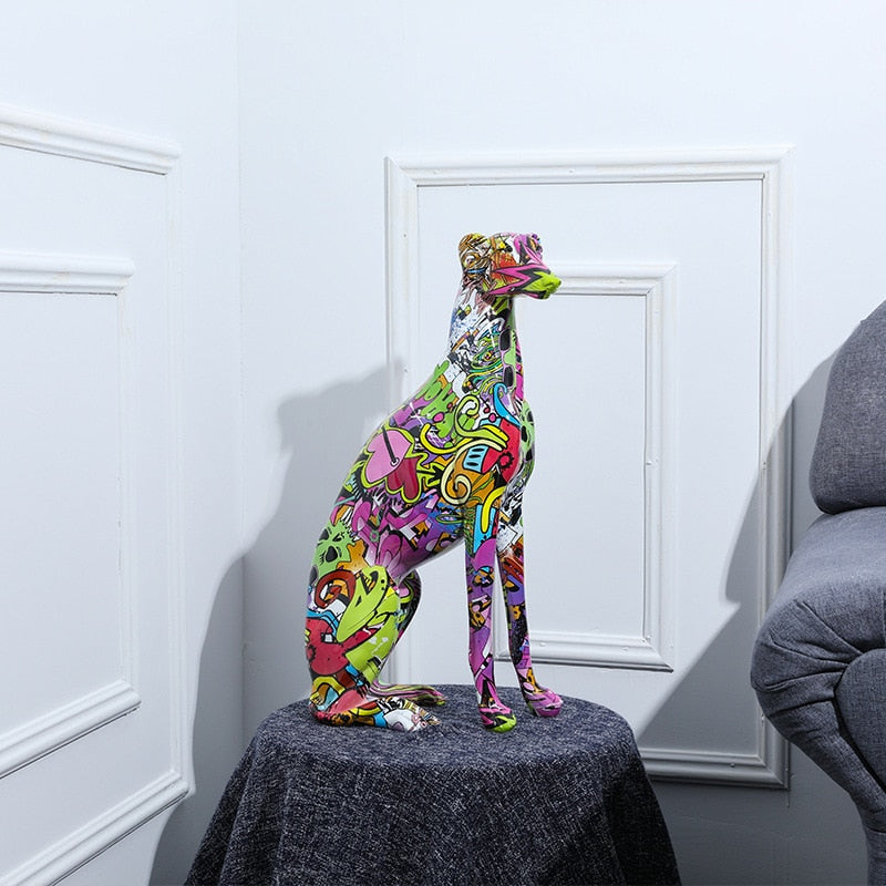 CORX Designs - Graffiti Greyhound Resin Statue - Review