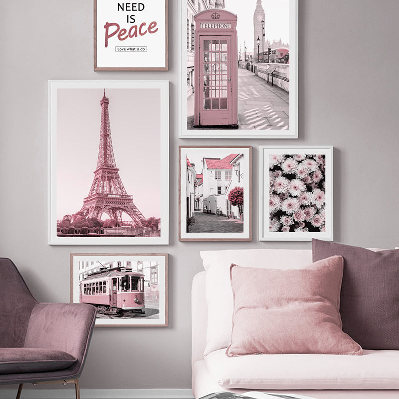 CORX Designs - Pink European Cities Canvas Art - Review
