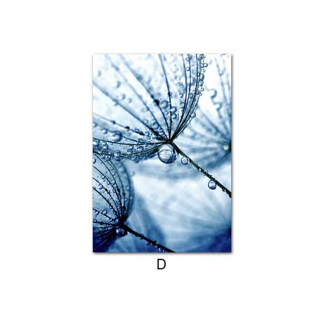 CORX Designs - Blue Plants And Flower Canvas Art - Review