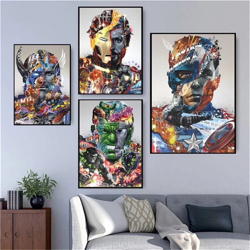 CORX Designs - Cool Superhero Canvas Art - Review