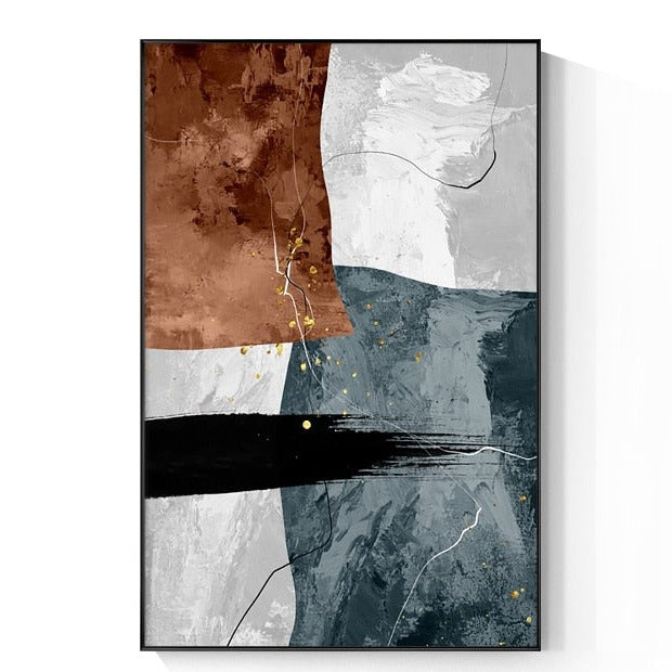 CORX Designs - Abstract Gold Foil Canvas Art - Review