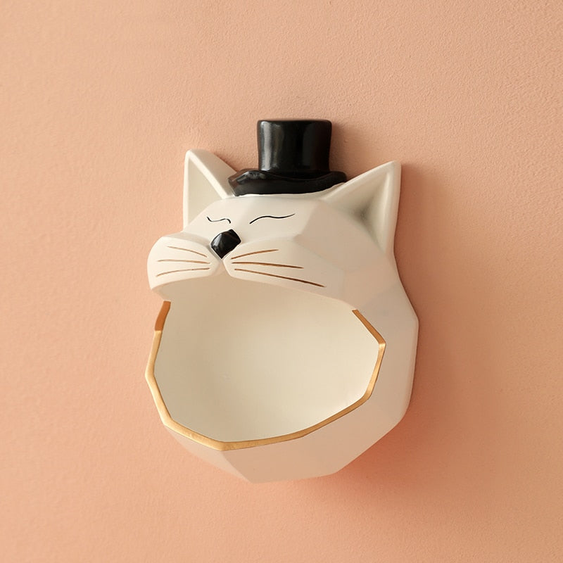 CORX Designs - Big Mouth Cool Cat Storage Wall Decor Statue - Review