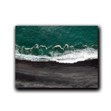 CORX Designs - Beach Overlooking Blue Ocean Canvas Art - Review