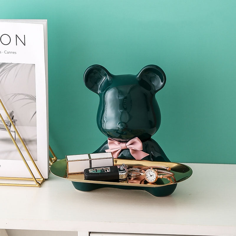 CORX Designs - Ceramic Bear Tray Statue - Review