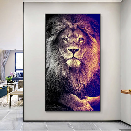 CORX Designs - Lion Head Wall Art Canvas - Review