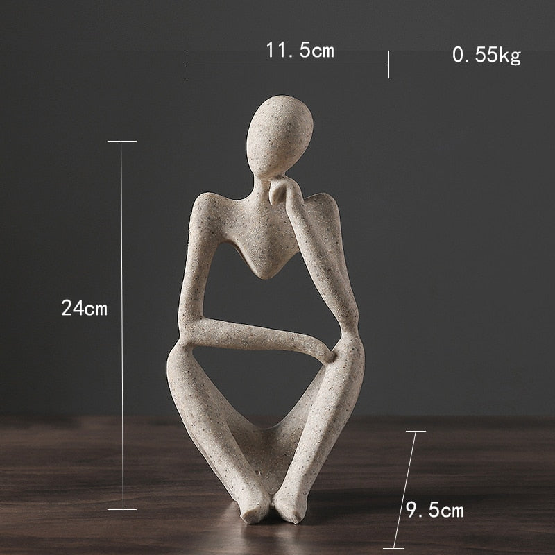 CORX Designs - Abstract Thinker Statue - Review