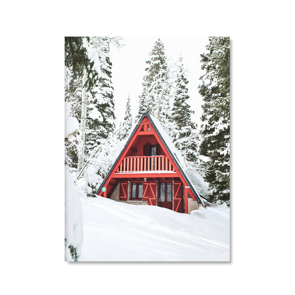 CORX Designs - Winter Wonderland Sika Deer Canvas Art - Review