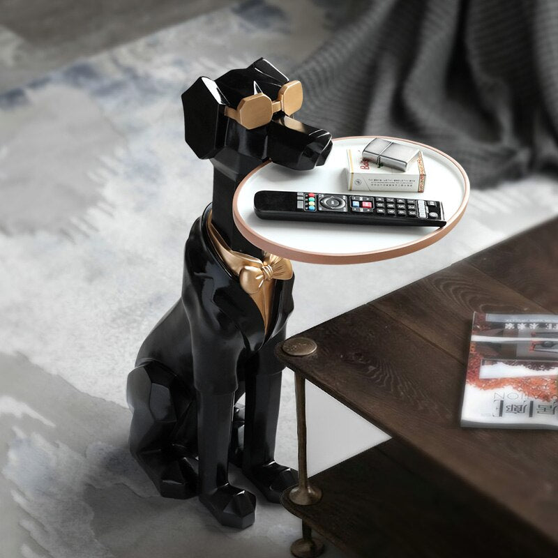 CORX Designs - Sitting Dog Tray Statue - Review