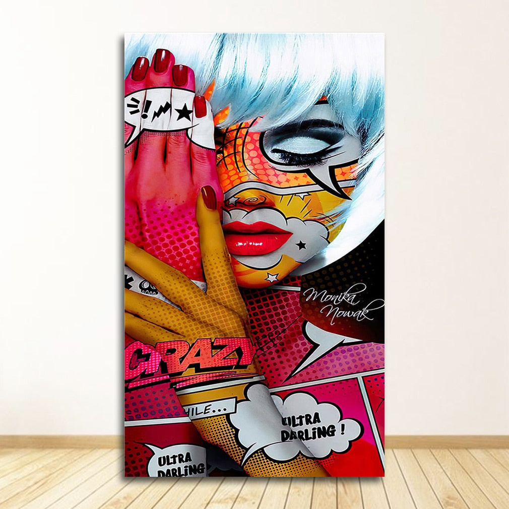 CORX Designs - Graffiti Women Portrait Canvas Art - Review
