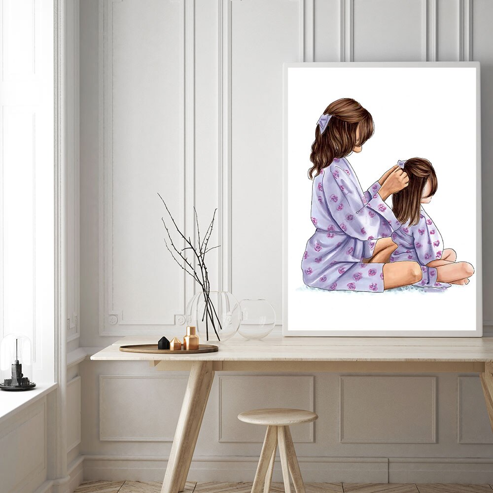 CORX Designs - Mother and Daughter Make Up Canvas Art - Review