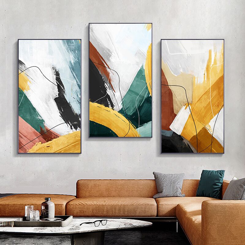 CORX Designs - Abstract Colorful Paint Canvas Art - Review