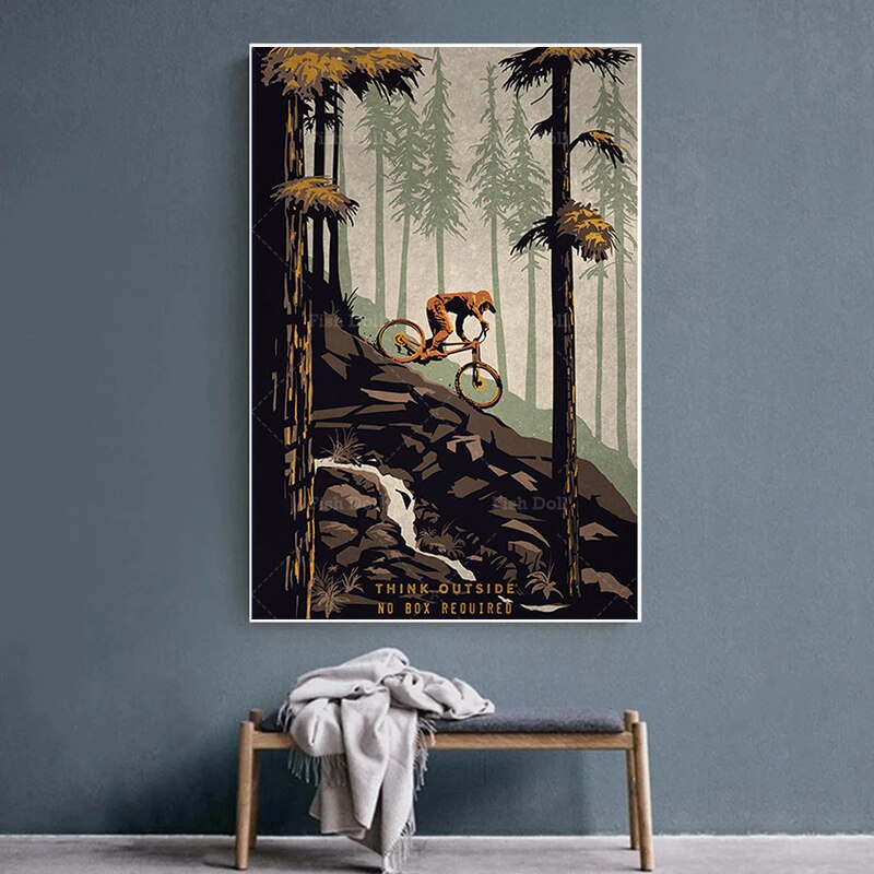 CORX Designs - Mountain Biking Canvas Art - Review
