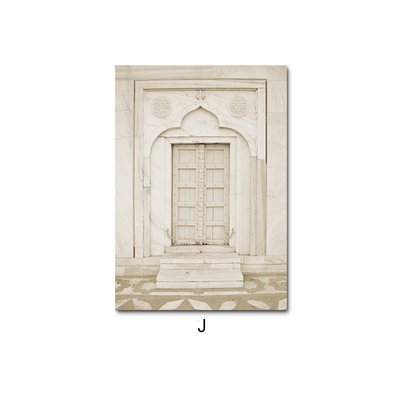 CORX Designs - Modern Islamic Beige Landscape Canvas Art - Review
