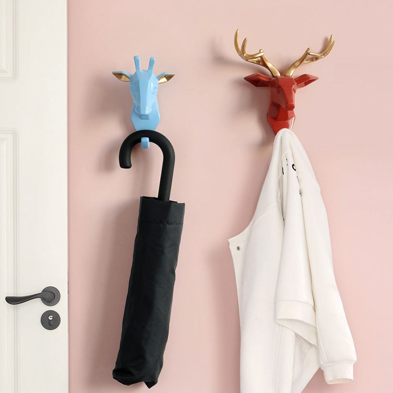 CORX Designs - Animal Head Sticker Hook Statue - Review