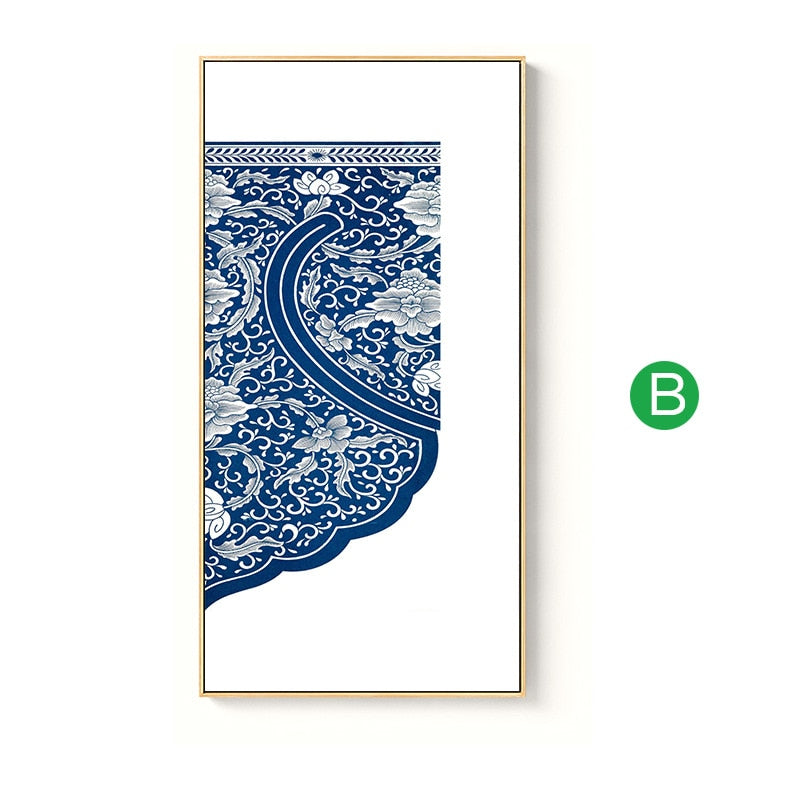 CORX Designs - Traditional Chinese Porcelain Pattern Canvas Art - Review