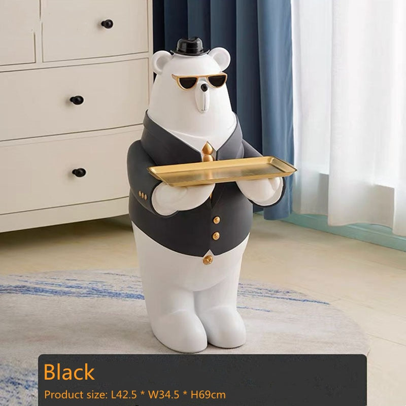 CORX Designs - Polar Bear in Suit Tray Large Statue - Review