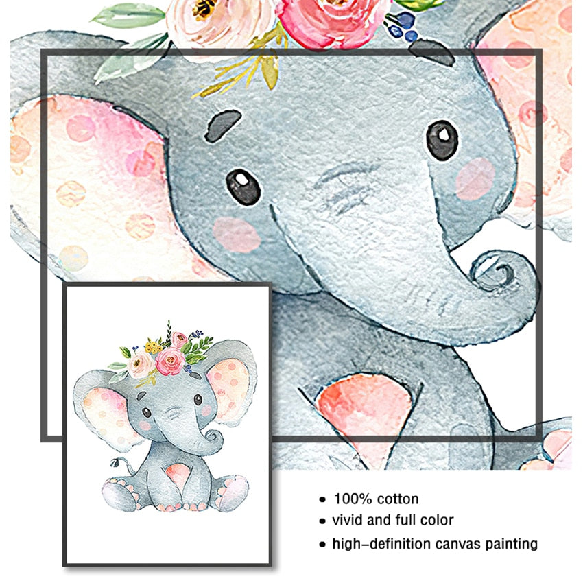 CORX Designs - Baby Girl Room Decor Nursery Canvas Art - Review