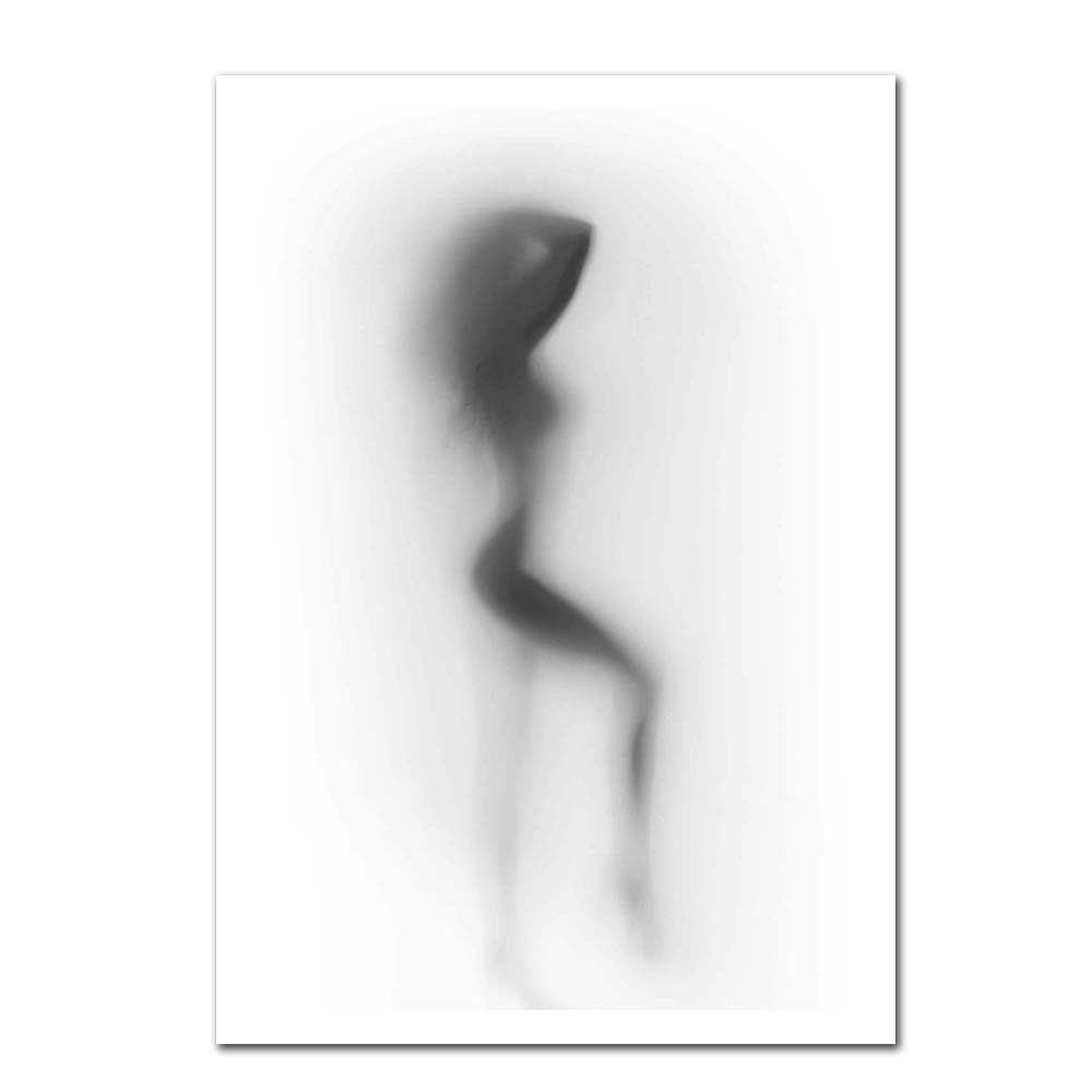 CORX Designs - Sexy Women Behind The Curtain Silhouette Canvas Art - Review