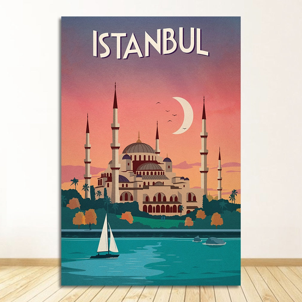 CORX Designs - Turkey Istanbul Pop Art Travel Canvas - Review