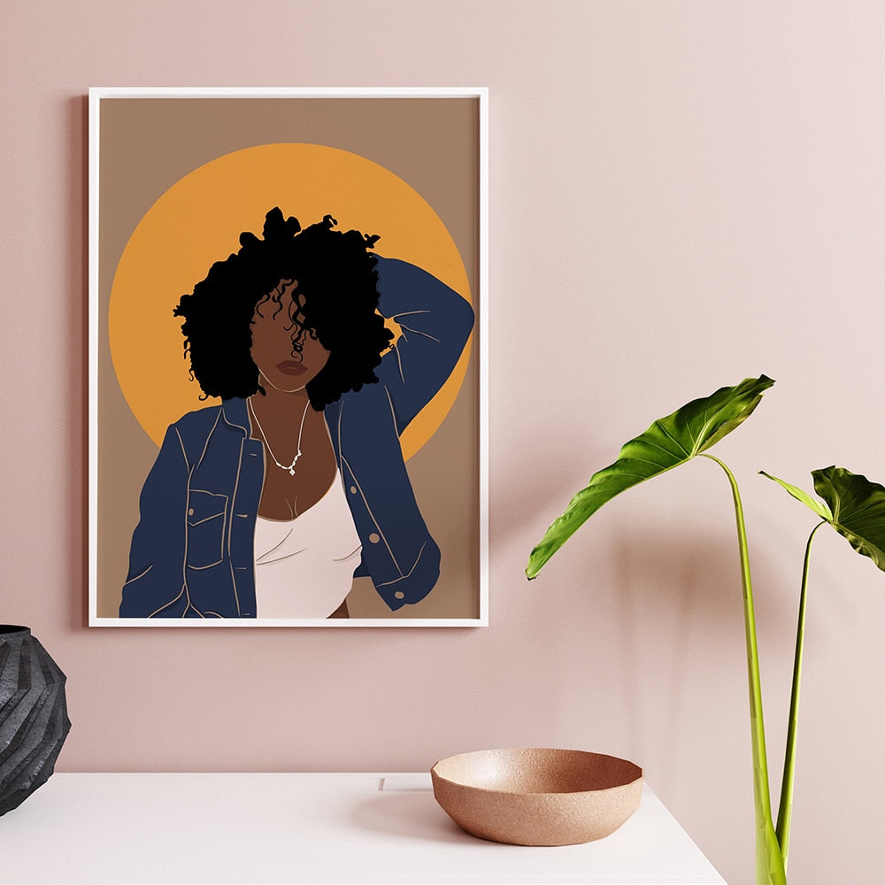 CORX Designs - Confident Black Woman Canvas Art - Review