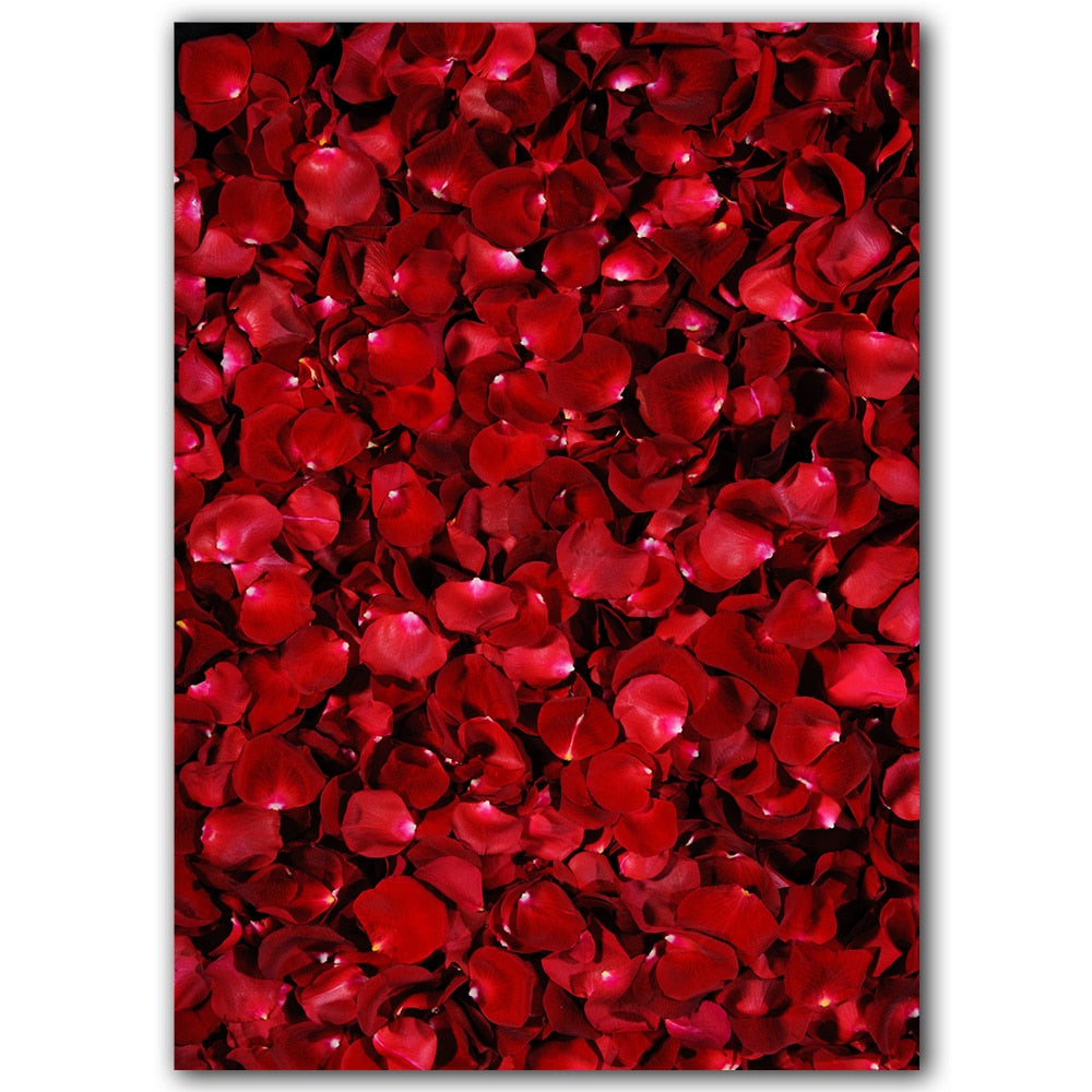CORX Designs - Red Rose Petals Canvas Art - Review