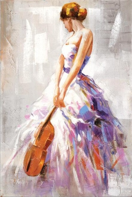 CORX Designs - Violin and Dancing Woman Canvas Art - Review