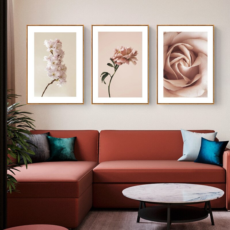 CORX Designs - Pink Peony Rose Flower Canvas Art - Review