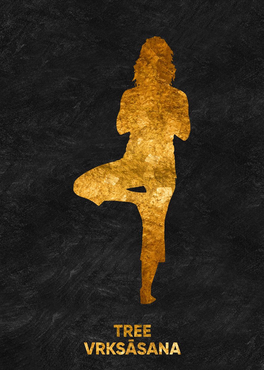 CORX Designs - Yoga Pose Gold Canvas Art - Review