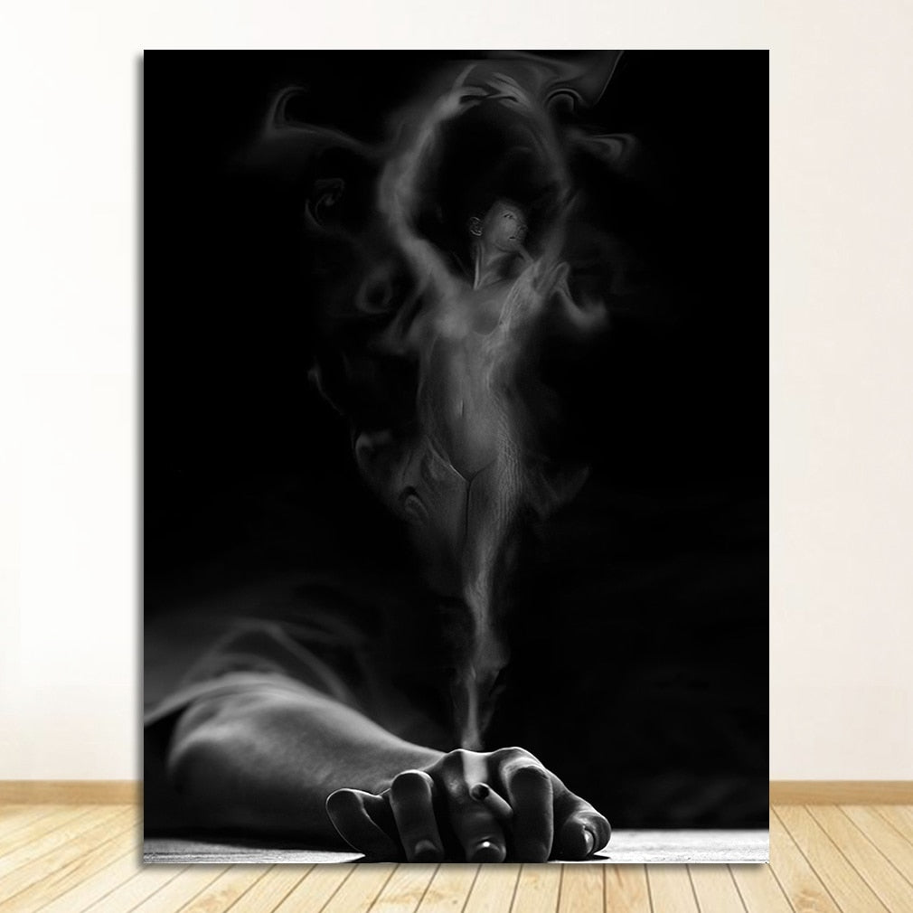 CORX Designs - Black and White Woman Portrait Canvas Art - Review