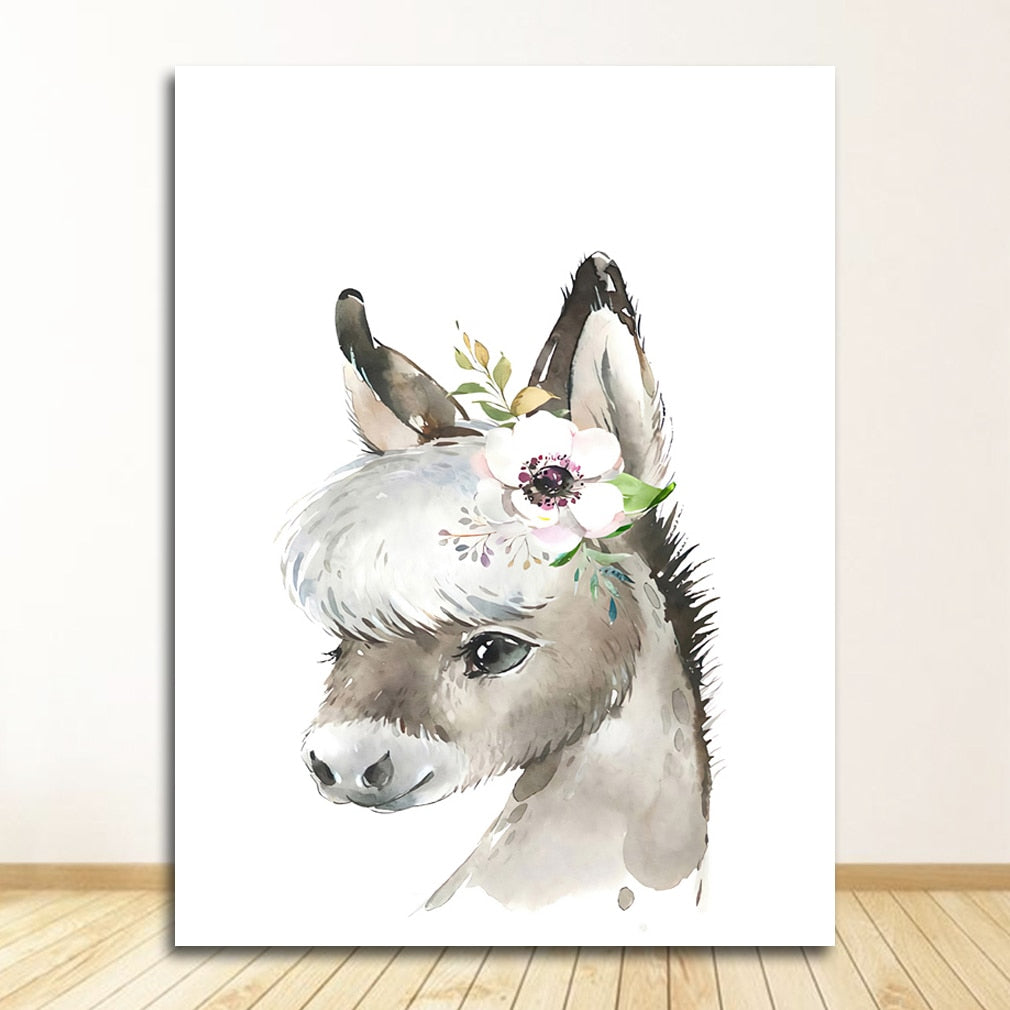 CORX Designs - Cute Animal Nursery Wall Canvas Art - Review