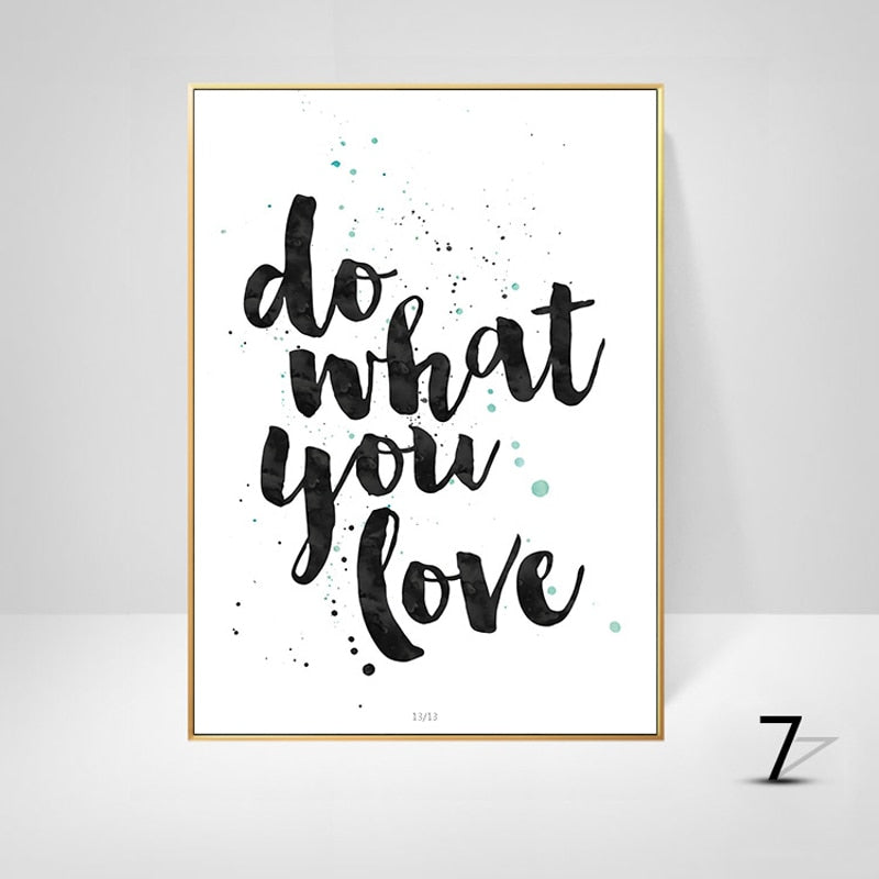 CORX Designs - Black and White Quote Canvas Art - Review