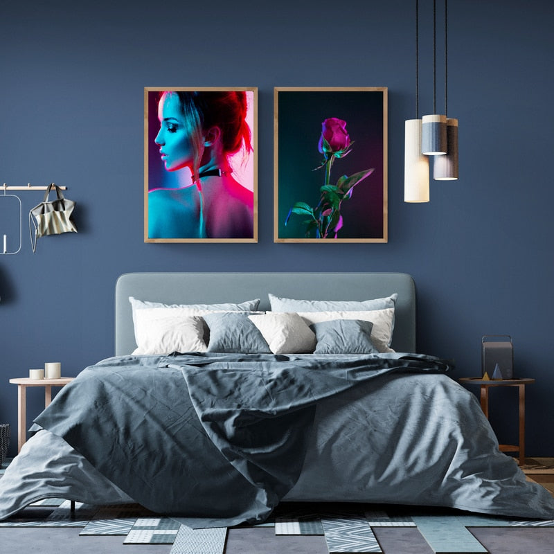 CORX Designs - Neon Cyberpunk Sexy Canvas Art - Review