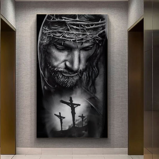 CORX Designs - Crown of Thorns Jesus Canvas Art - Review