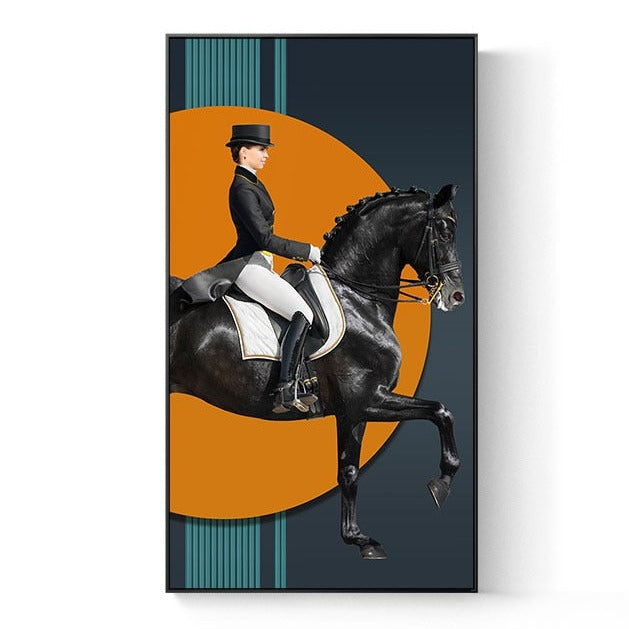 CORX Designs - Knight Horse Canvas Art - Review